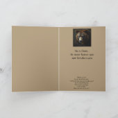 悲しいクマの動物は良くなるか損失、困難な試練を得る カード (内部)