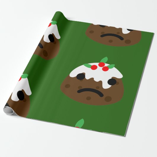 悲しいクリスマスプリン ラッピングペーパー (アンロールド)