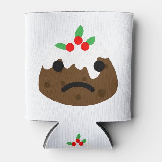 悲しいクリスマスプリン 缶クーラー (正面)