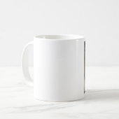 悲しいシャギー・コリー コーヒーマグカップ (正面左)