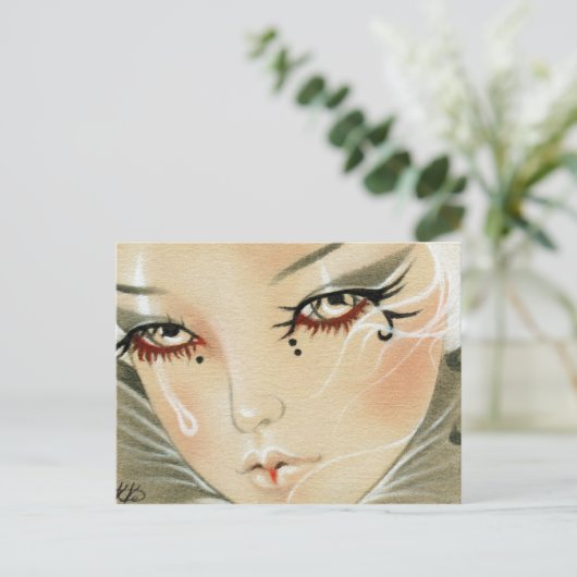 悲しいジェスターティアドロップハガキ ポストカード (スタンド正面)