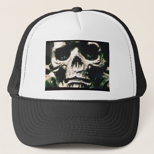 悲しいスカル キャップ (正面)