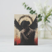 悲しいダークエンジェルファンタジー ポストカード (スタンド正面)