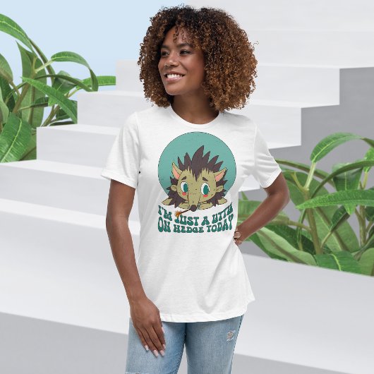 悲しいハリネズミ Tシャツ