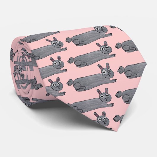 悲しいバニーのタイ ネクタイ (ロール)