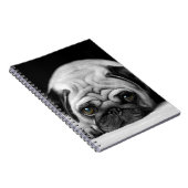 悲しいパグ ノートブック (右側)