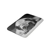 悲しいパグ バスマット (アングル)