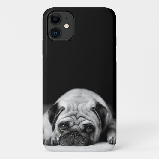 悲しいパグ Case-Mate iPhoneケース (裏面)