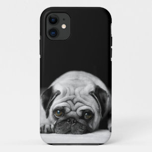 悲しいパグ iPhone 11 ケース
