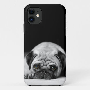 悲しいパグ iPhone 11 ケース