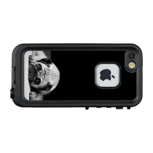 悲しいパグ LifeProof iPhoneケース (裏面横)