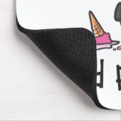 悲しいパンダのmousepad マウスパッド (コーナー)