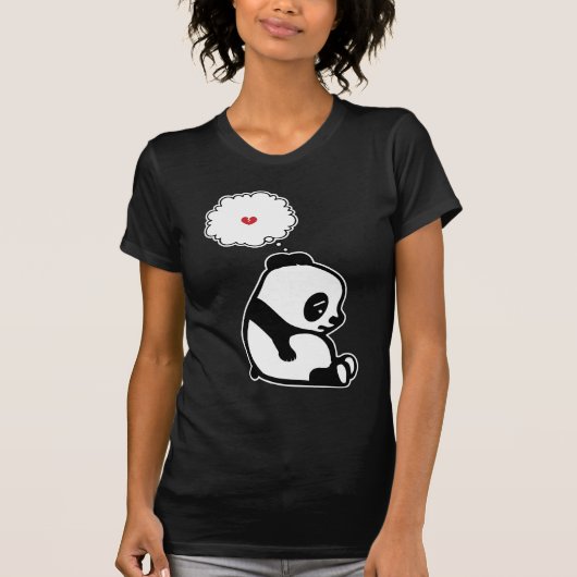 悲しいパンダ Tシャツ (正面)