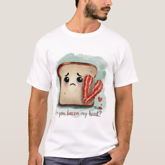 悲しいパン Men's Tシャツ (正面)