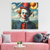悲しいピエロ キャンバスプリント (インサイチュ (リビング))