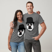 悲しいピエロ-灰色のTシャツ Tシャツ (ユニセックス)