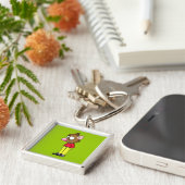 悲しいマウスKeychain キーホルダー (側面)