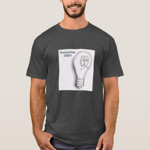 悲しいランプのワイシャツ Tシャツ