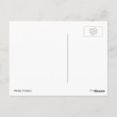 悲しいリスのはがき ポストカード (裏面)