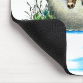 悲しいリトルロックのドラゴンのマウスパッド マウスパッド (コーナー)