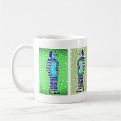 悲しいロボットコーヒー・マグ マグカップ (左)