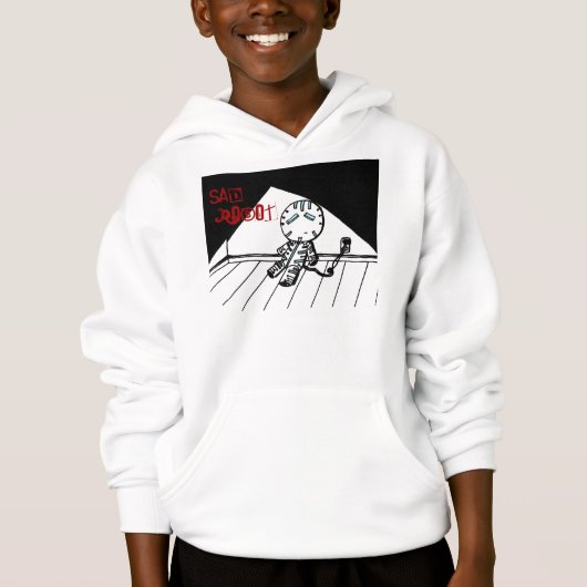 悲しいロボットシャツ (正面)