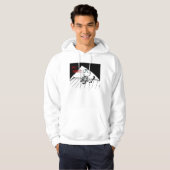 悲しいロボットシャツ パーカ (正面フル)