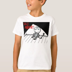 悲しいロボットシャツ Tシャツ