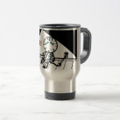 悲しいロボットタンブラー トラベルマグ (正面右)