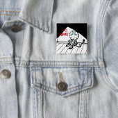 悲しいロボットボタン 缶バッジ (インサイチュ)