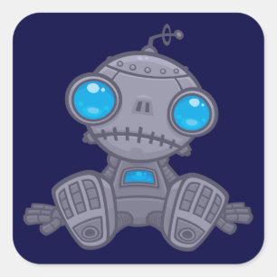 悲しいロボット スクエアシール
