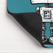 悲しいロボット – 再起動が必要 マウスパッド (コーナー)