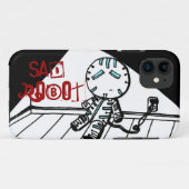 悲しいロボットiPhone 5ケース Case-Mate iPhoneケース (裏面(横))