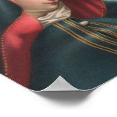 悲しいヴァージンメアリー宗教カトリック ポスター (角)