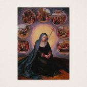 悲しいヴァージンメリーカトリック葬儀祈りの言葉 (正面)