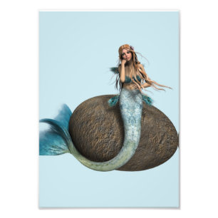 悲しい人魚 フォトプリント