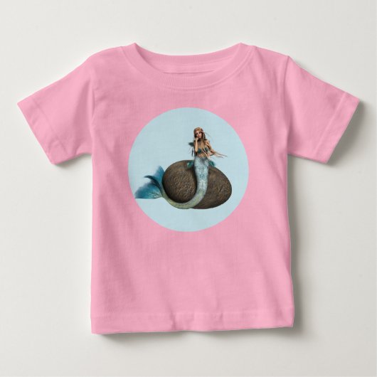 悲しい人魚 ベビーTシャツ (正面)