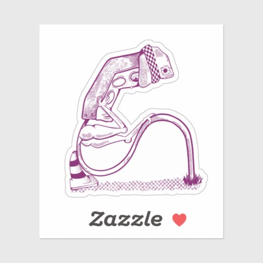 悲しい信号 シール (シート)