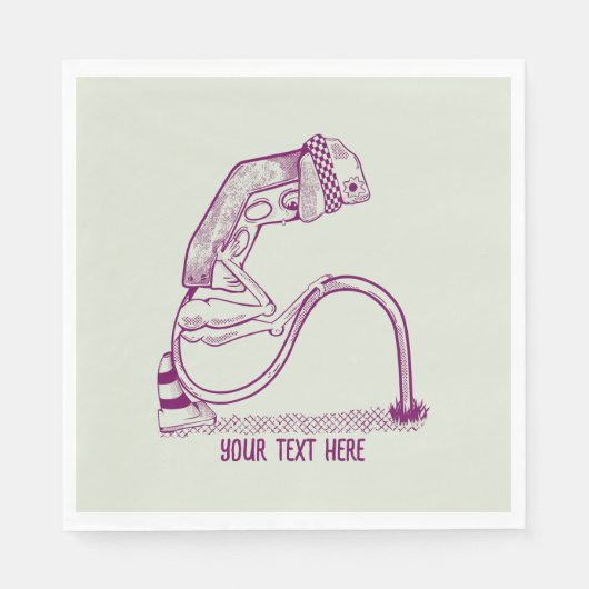 悲しい信号 スタンダードランチョンナプキン (正面)