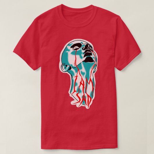 悲しい入れ墨 Tシャツ (デザイン正面)