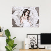 悲しい天使のポスター ポスター (ホームオフィス)