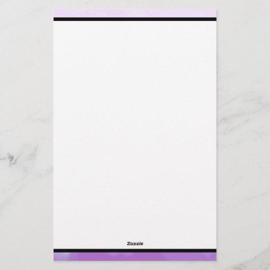 悲しい女性の深い考えデジタルアート 便箋 (裏面)