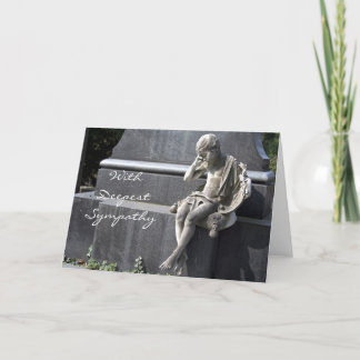 悲しい子ども カード