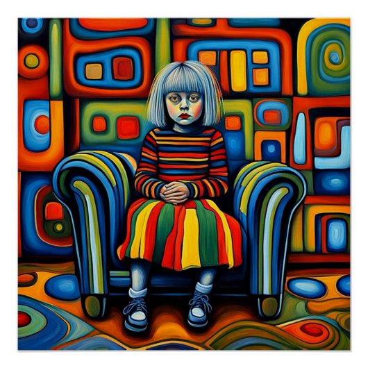 悲しい子ども ポスター (正面)