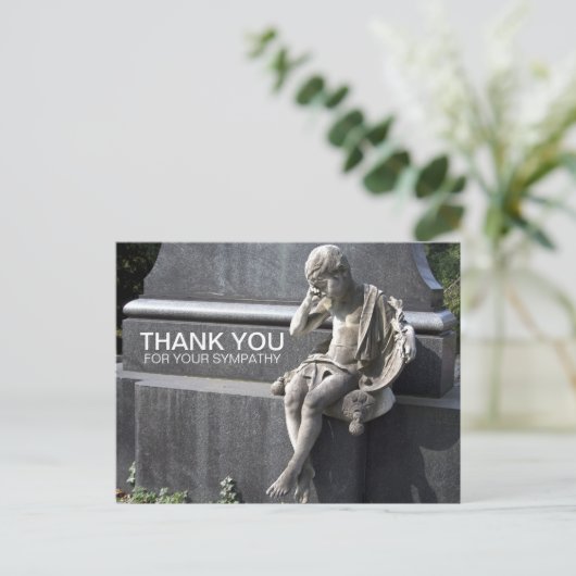 悲しい子ども ポストカード (スタンド正面)