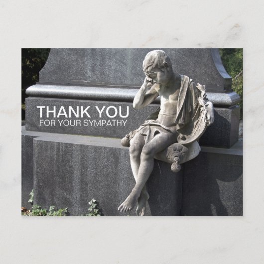 悲しい子ども ポストカード (正面)