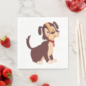 悲しい子犬 スタンダードランチョンナプキン (インサイチュ)