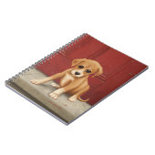 悲しい子犬 ノートブック (左側)