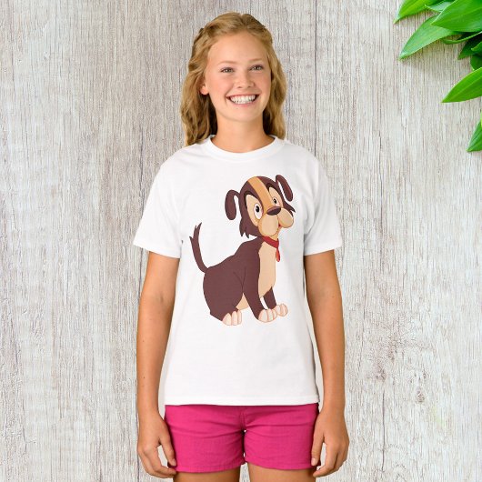 悲しい子犬 Tシャツ