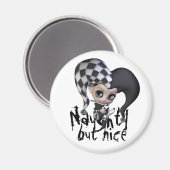 悲しい小さなジェスター マグネット (正面/裏面)